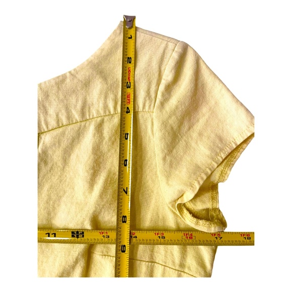 Linen Arizzo straight zipper back women's dress size medium - Picture 3 of 9